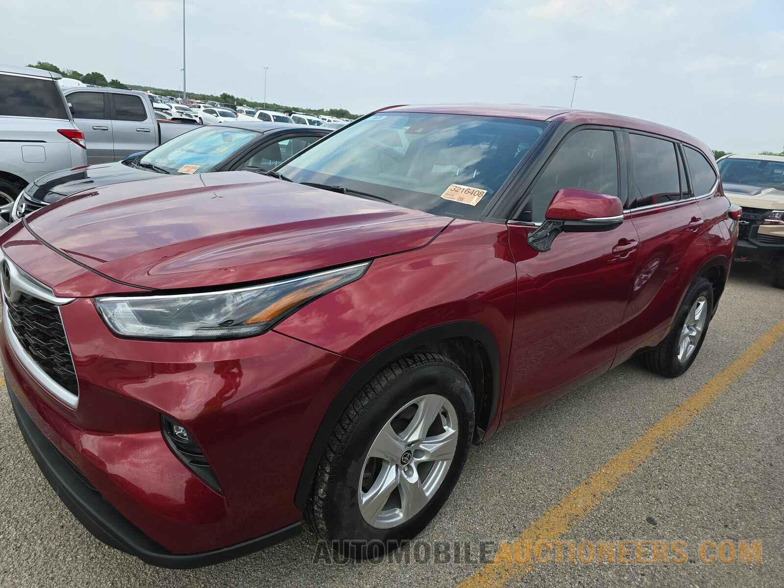 5TDZZRAH5MS048490 Toyota Highlander 2021