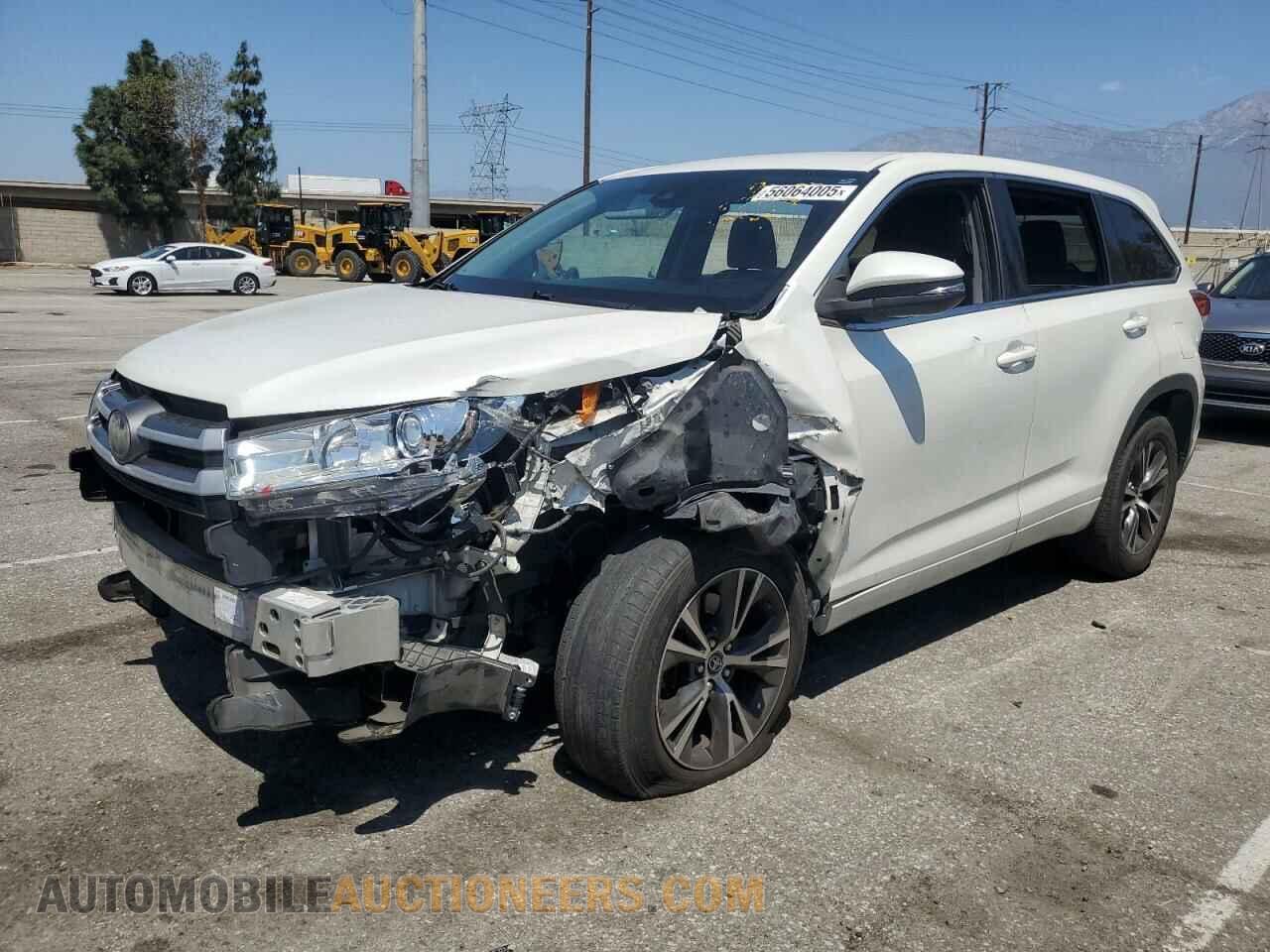 5TDZZRFH0JS287157 TOYOTA HIGHLANDER 2018