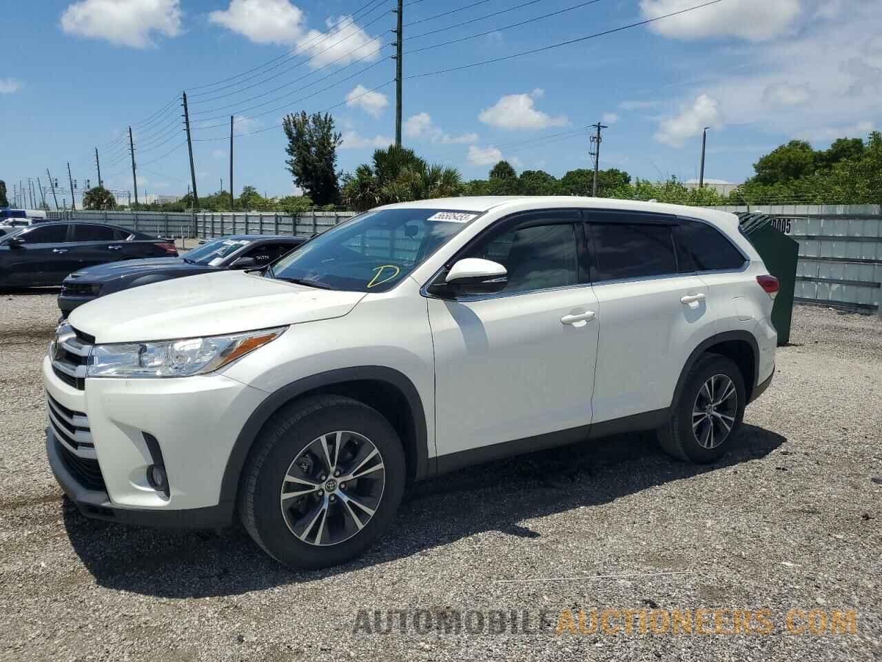 5TDZZRFH5KS365465 TOYOTA HIGHLANDER 2019