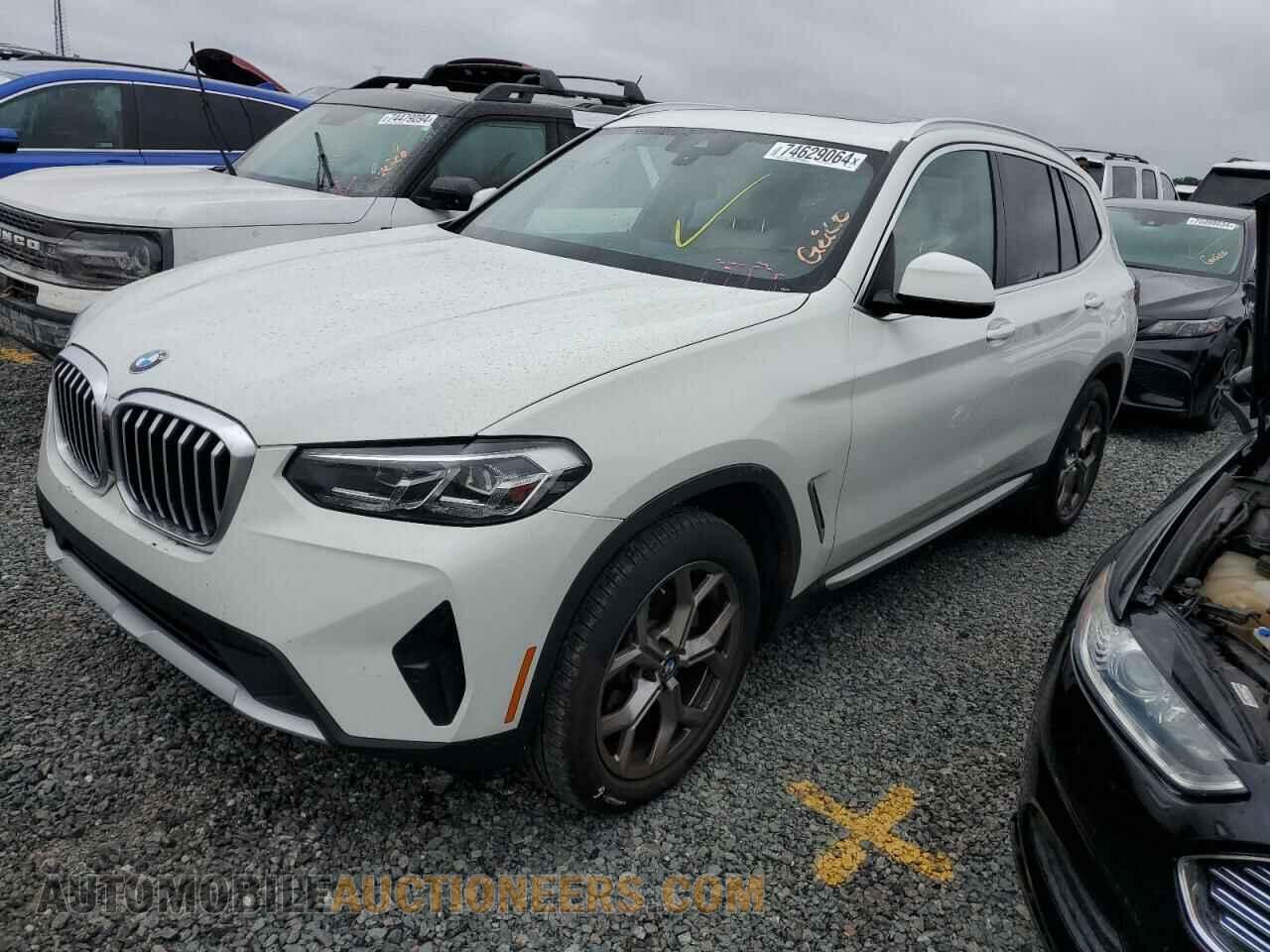 5UX43DP07N9J95523 BMW X3 2022