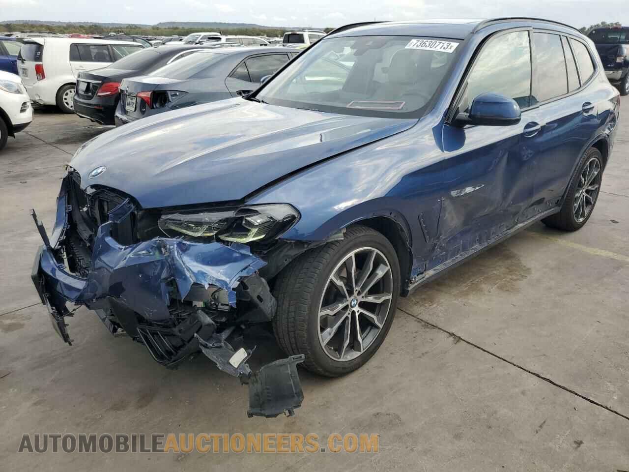 5UX43DP07N9M62336 BMW X3 2022