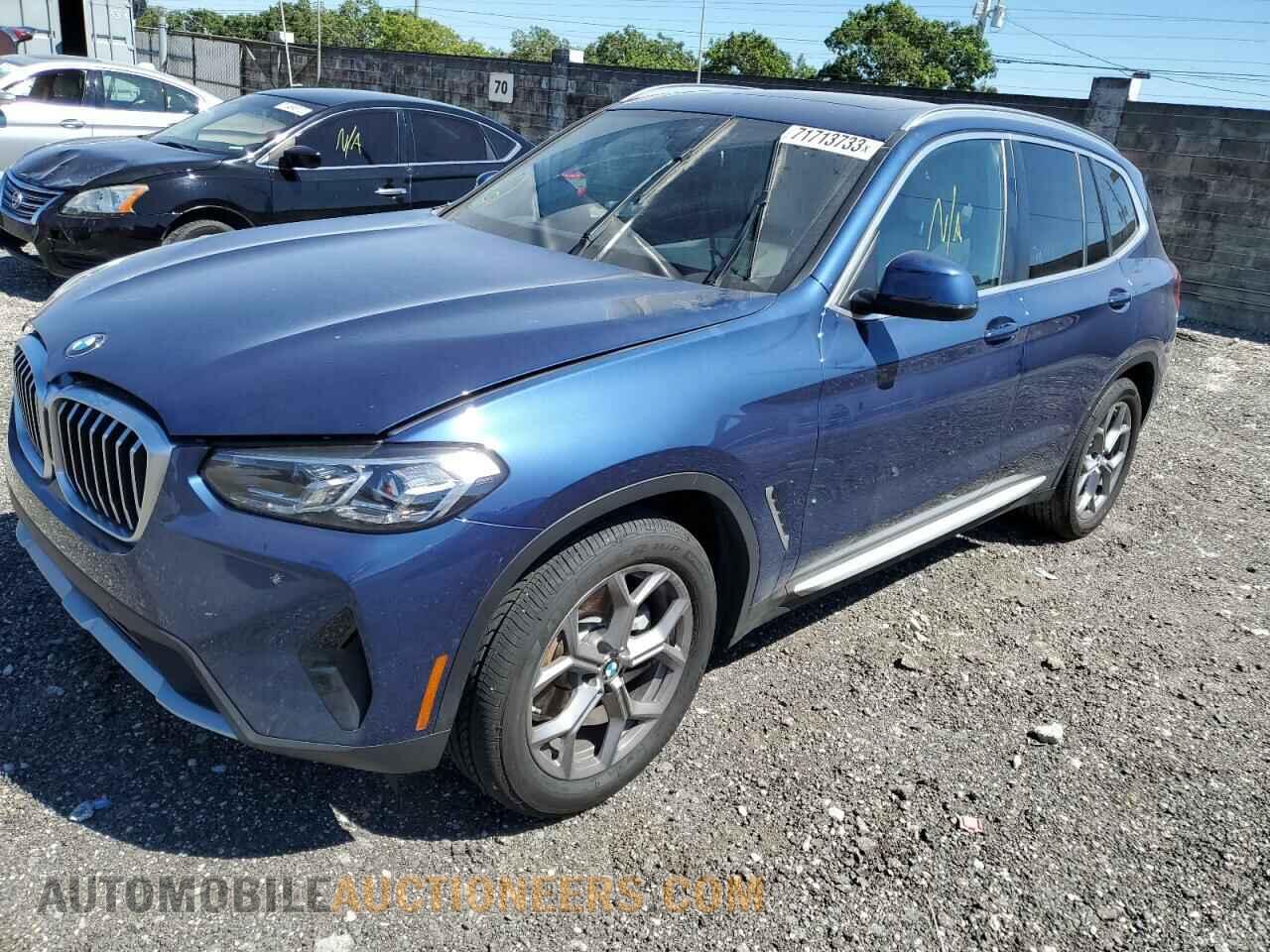 5UX43DP07P9S72216 BMW X3 2023