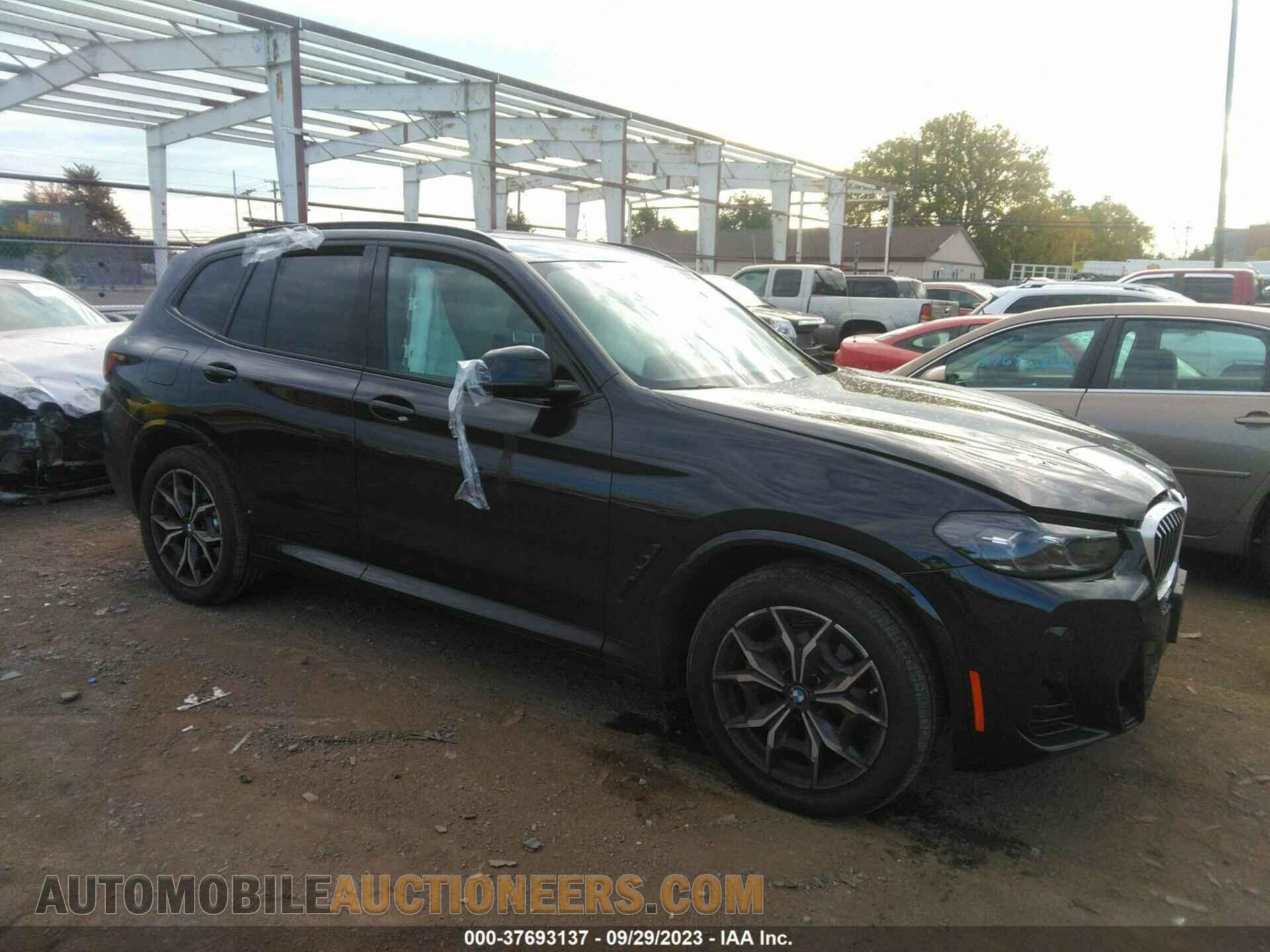 5UX53DP00N9M75708 BMW X3 2022