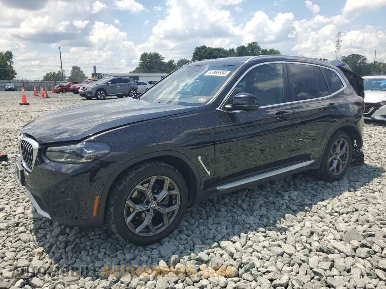 5UX53DP01N9M04873 BMW X3 2022