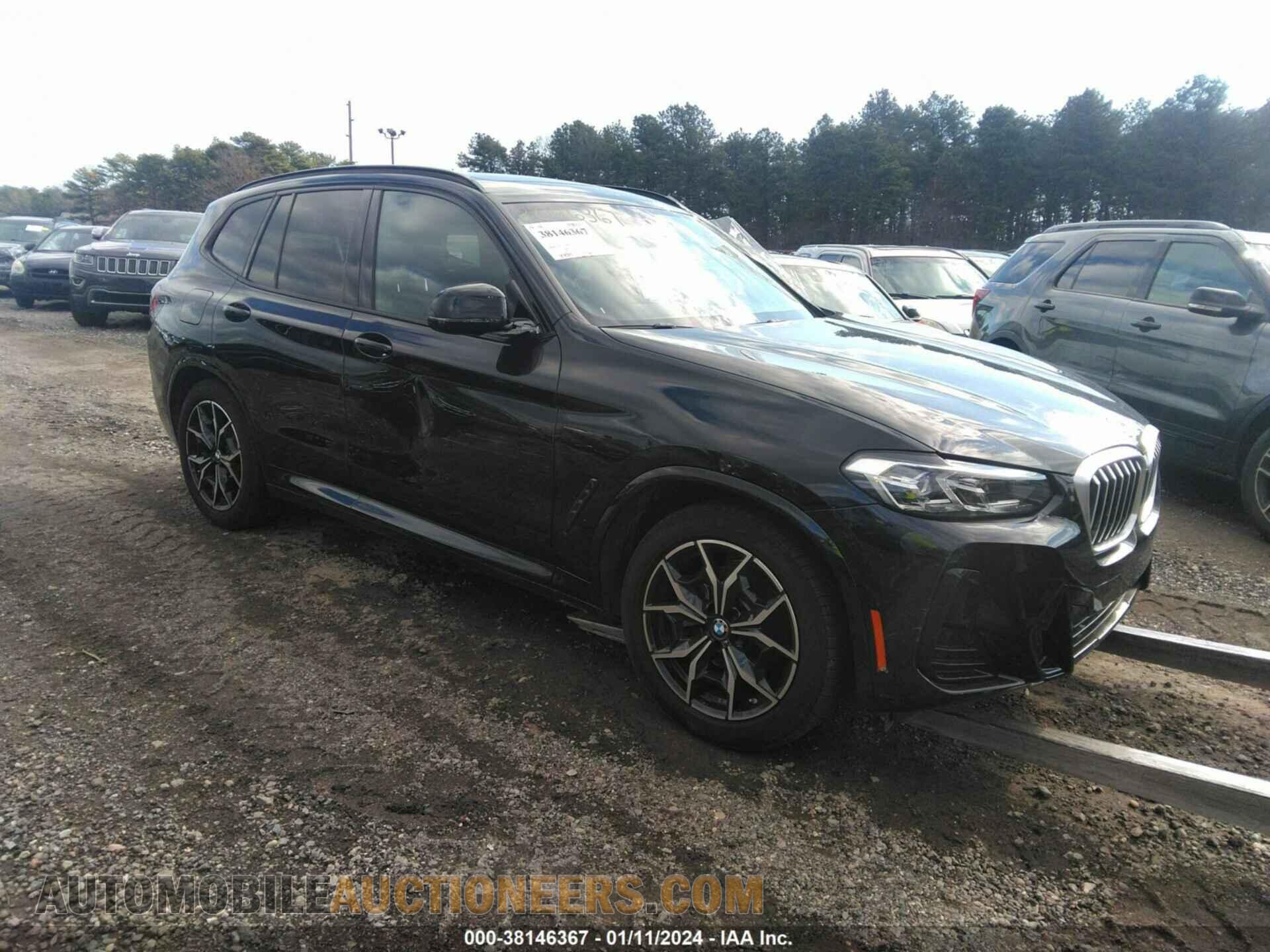 5UX53DP02P9P52152 BMW X3 2023