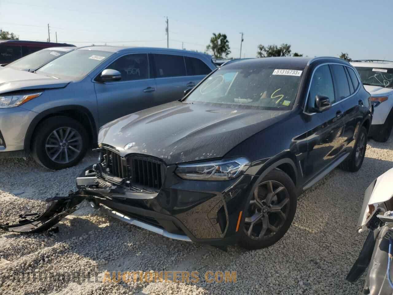 5UX53DP03P9P09987 BMW X3 2023