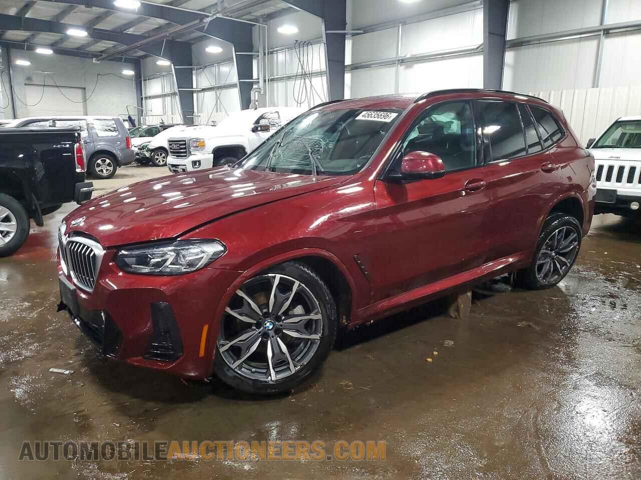 5UX53DP03P9R94321 BMW X3 2023