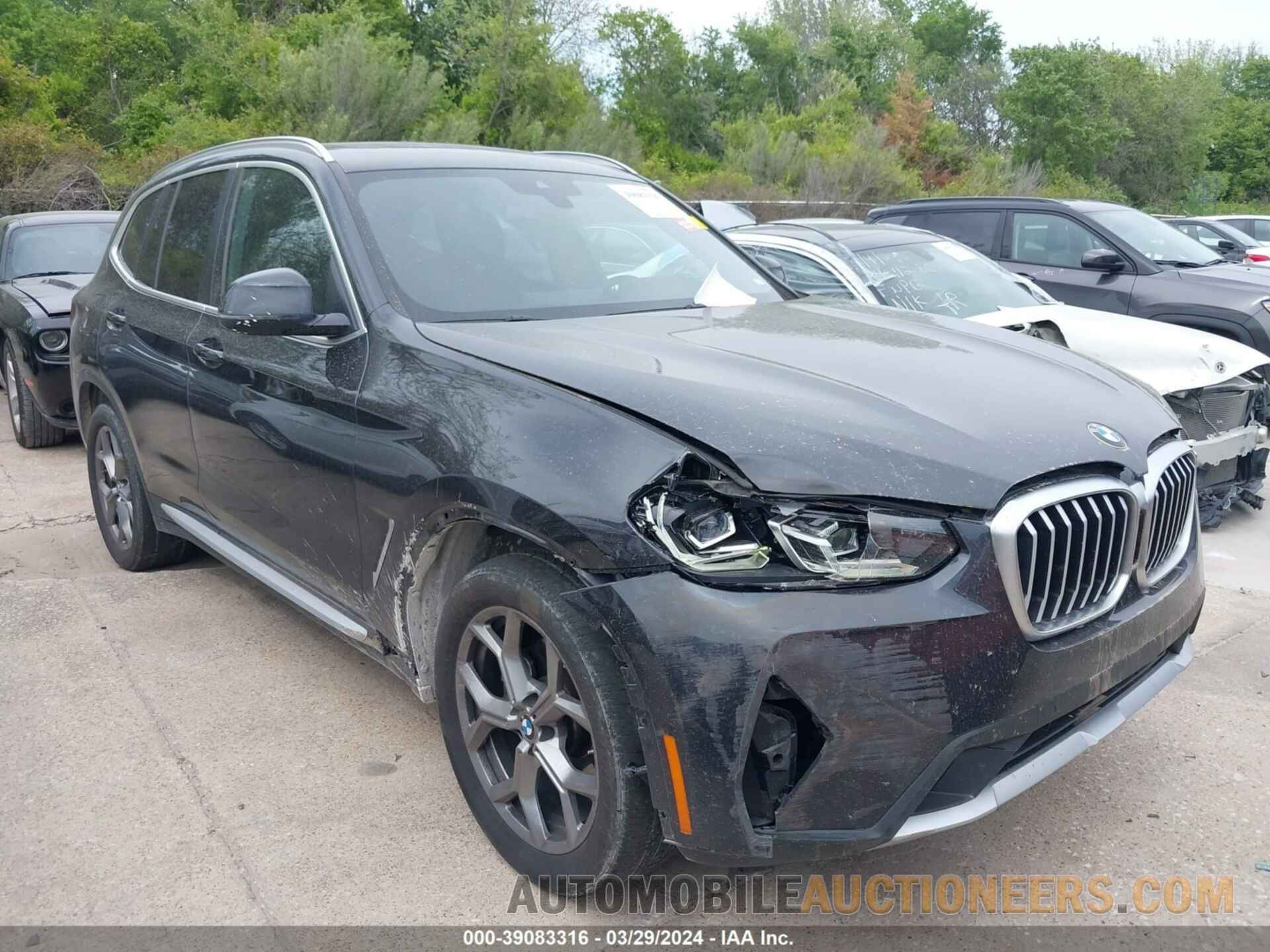 5UX53DP07P9R43582 BMW X3 2023
