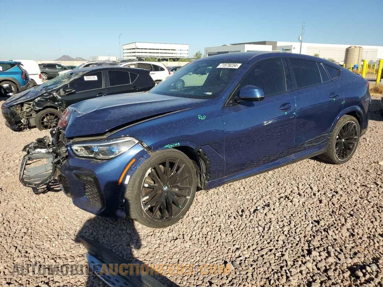 5UXCY6C06N9J73673 BMW X6 2022