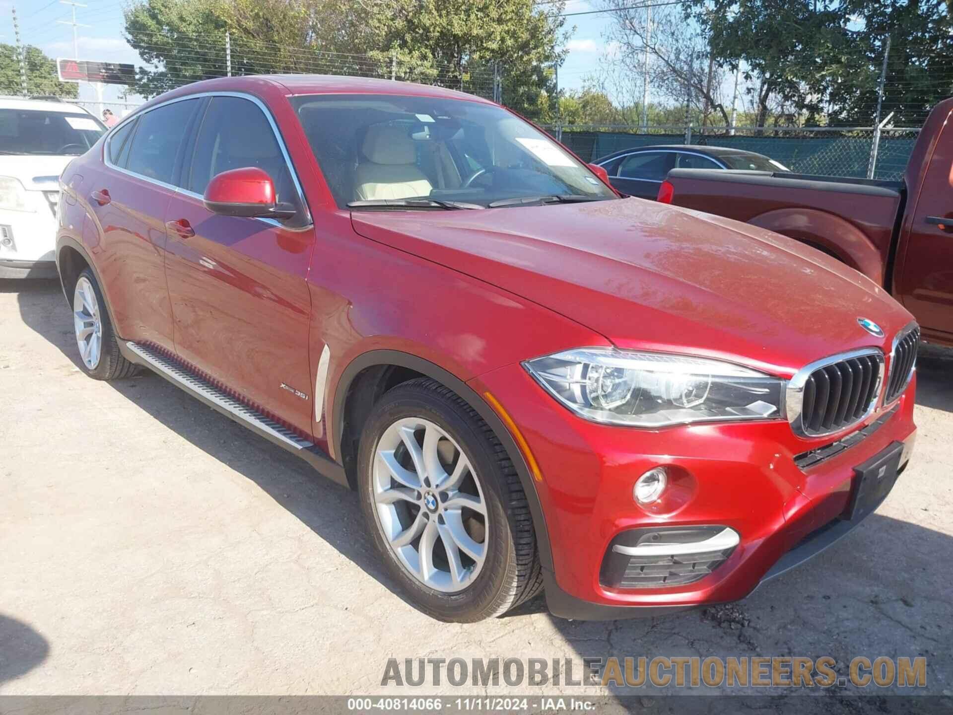 5UXKU2C59F0N75978 BMW X6 2015