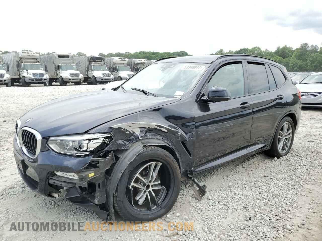 5UXTR7C50KLF27607 BMW X3 2019