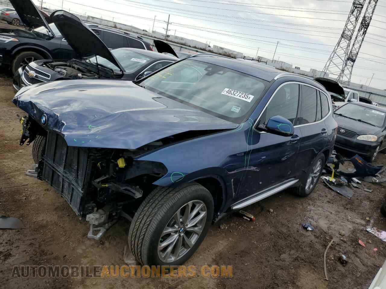 5UXTR9C52KLP96443 BMW X3 2019