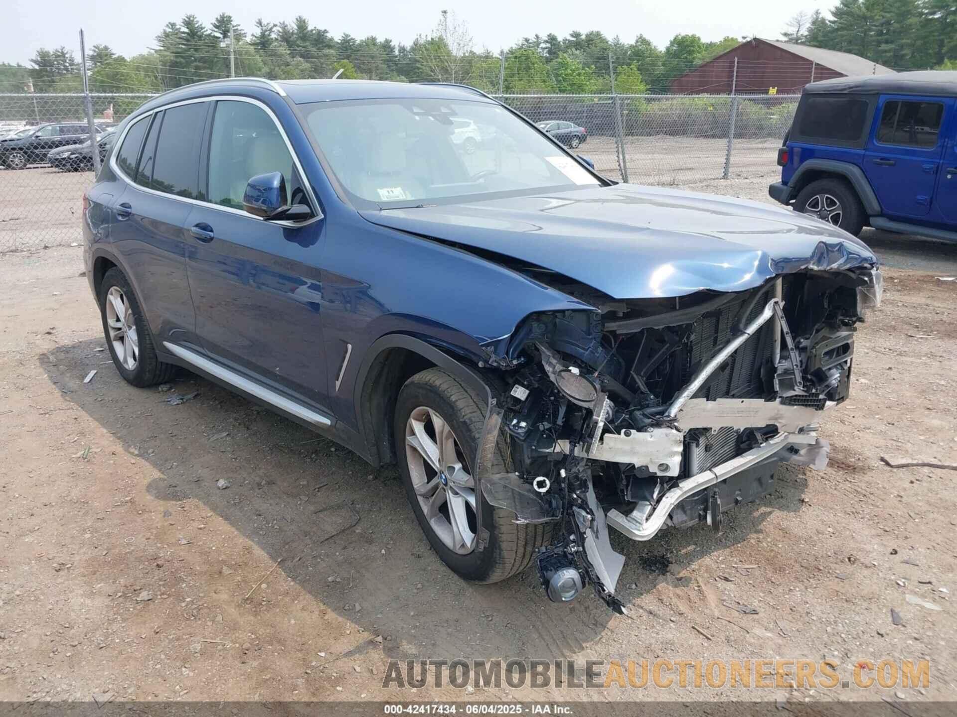 5UXTS1C04M9E30643 BMW X3 PHEV 2021