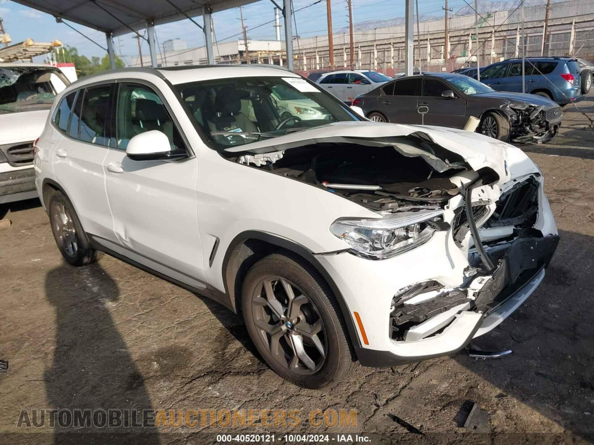 5UXTY3C00M9F21189 BMW X3 2021