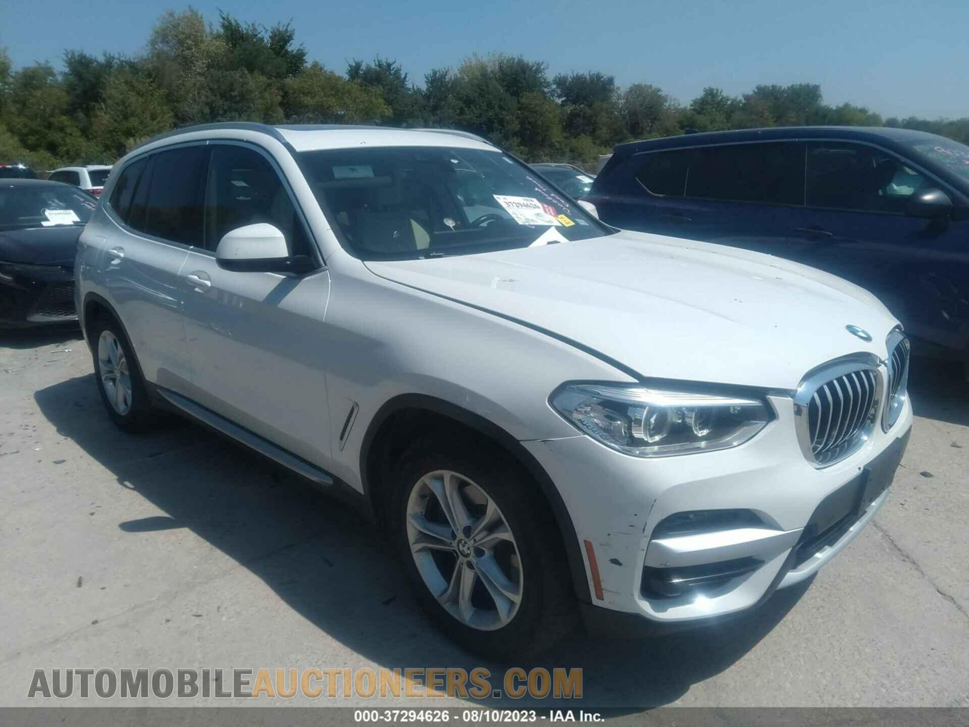 5UXTY3C01LLE55320 BMW X3 2020
