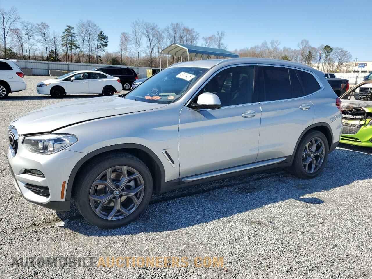 5UXTY3C01M9G04436 BMW X3 2021