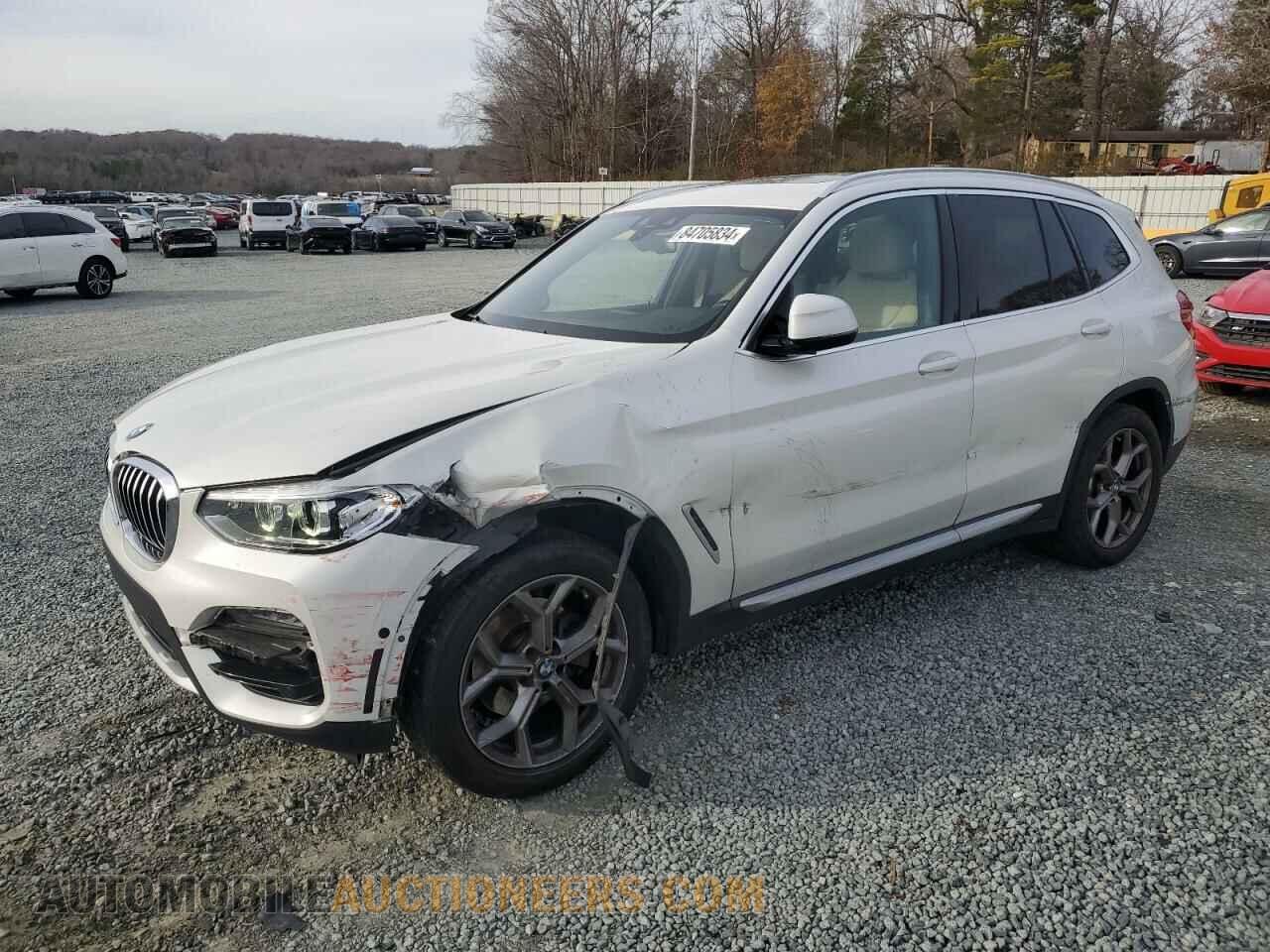 5UXTY3C04M9F87664 BMW X3 2021