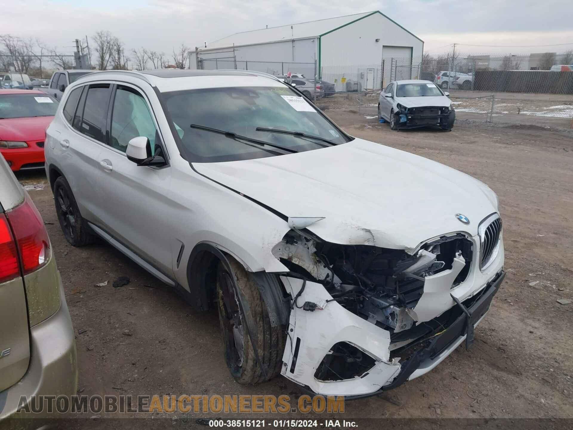 5UXTY5C01M9F29393 BMW X3 2021