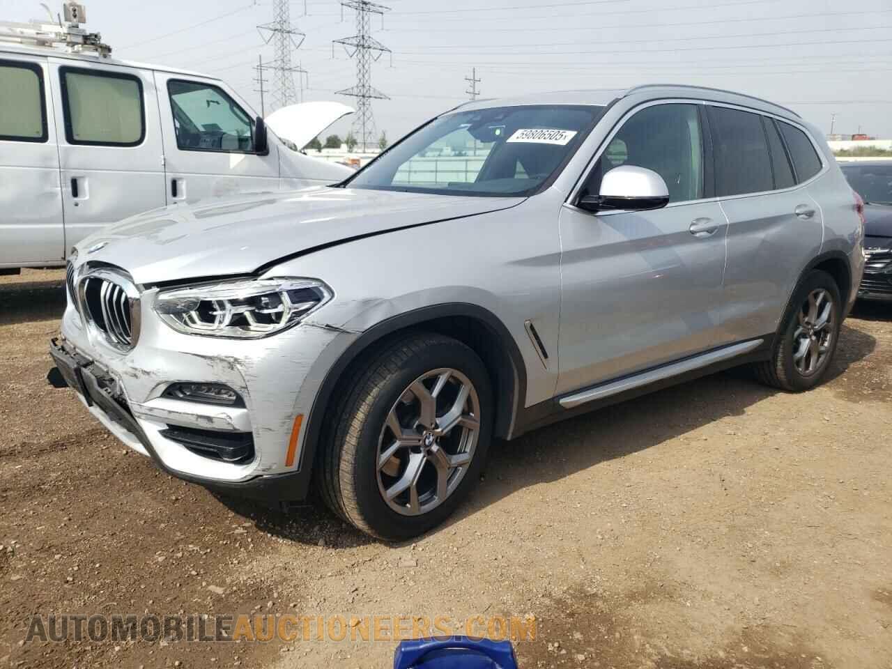 5UXTY5C03M9F71841 BMW X3 2021