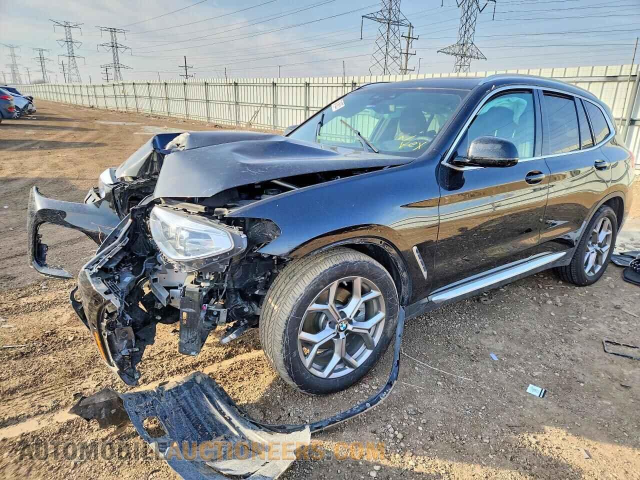 5UXTY5C07LLT37409 BMW X3 2020