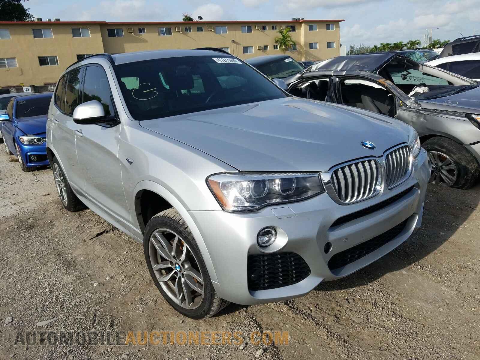 5UXWX7C52H0S19476 BMW X3 2017