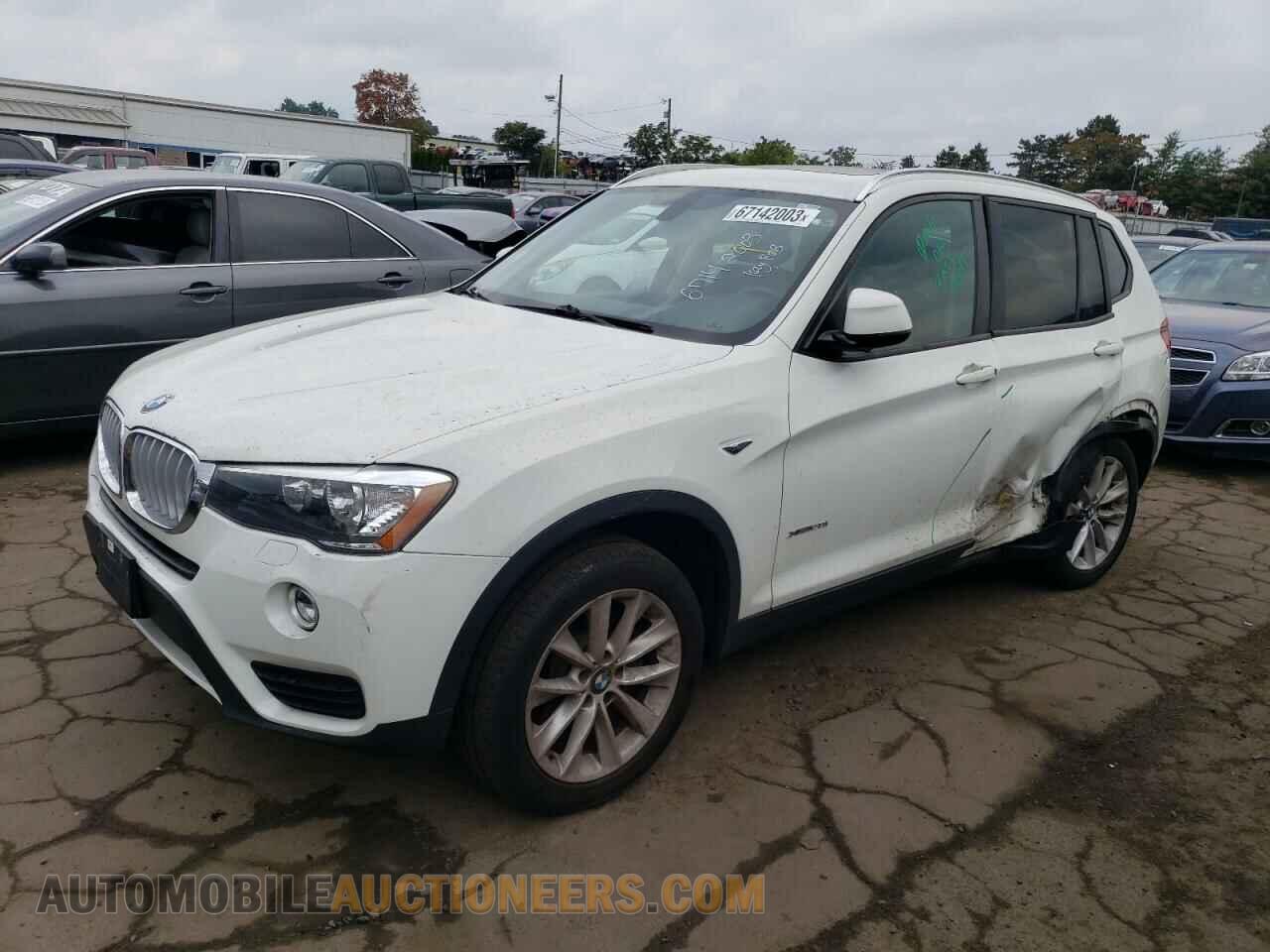 5UXWX9C30H0W71663 BMW X3 2017