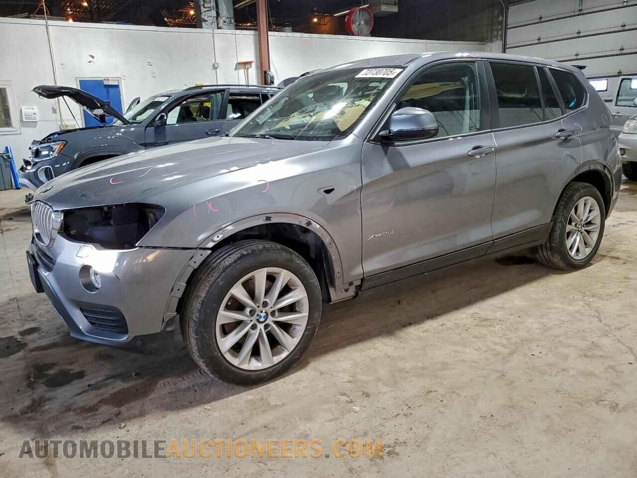 5UXWX9C35H0T17525 BMW X3 2017