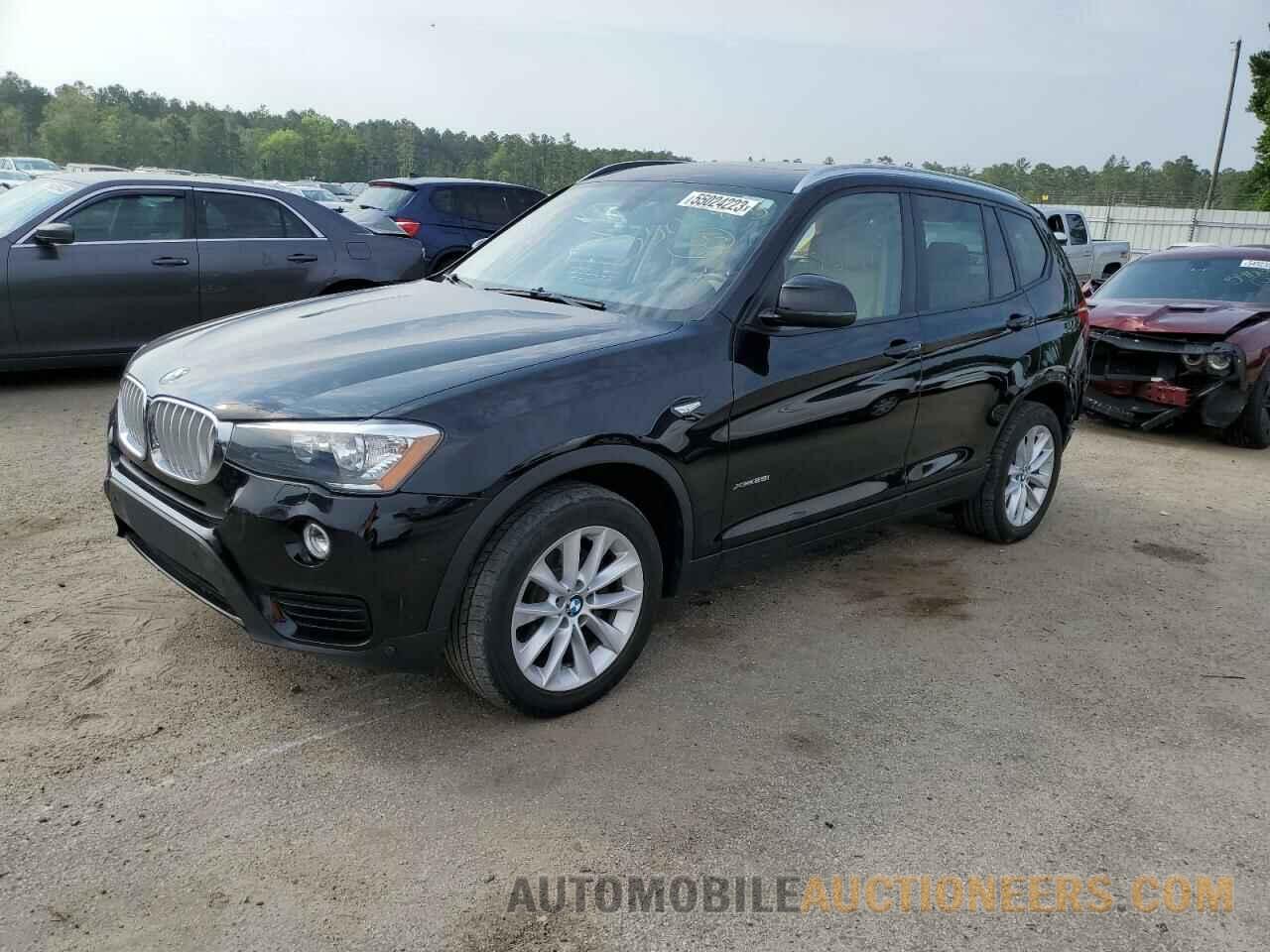 5UXWX9C37H0T21155 BMW X3 2017