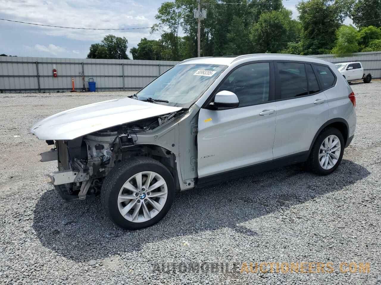 5UXWX9C37H0T23214 BMW X3 2017