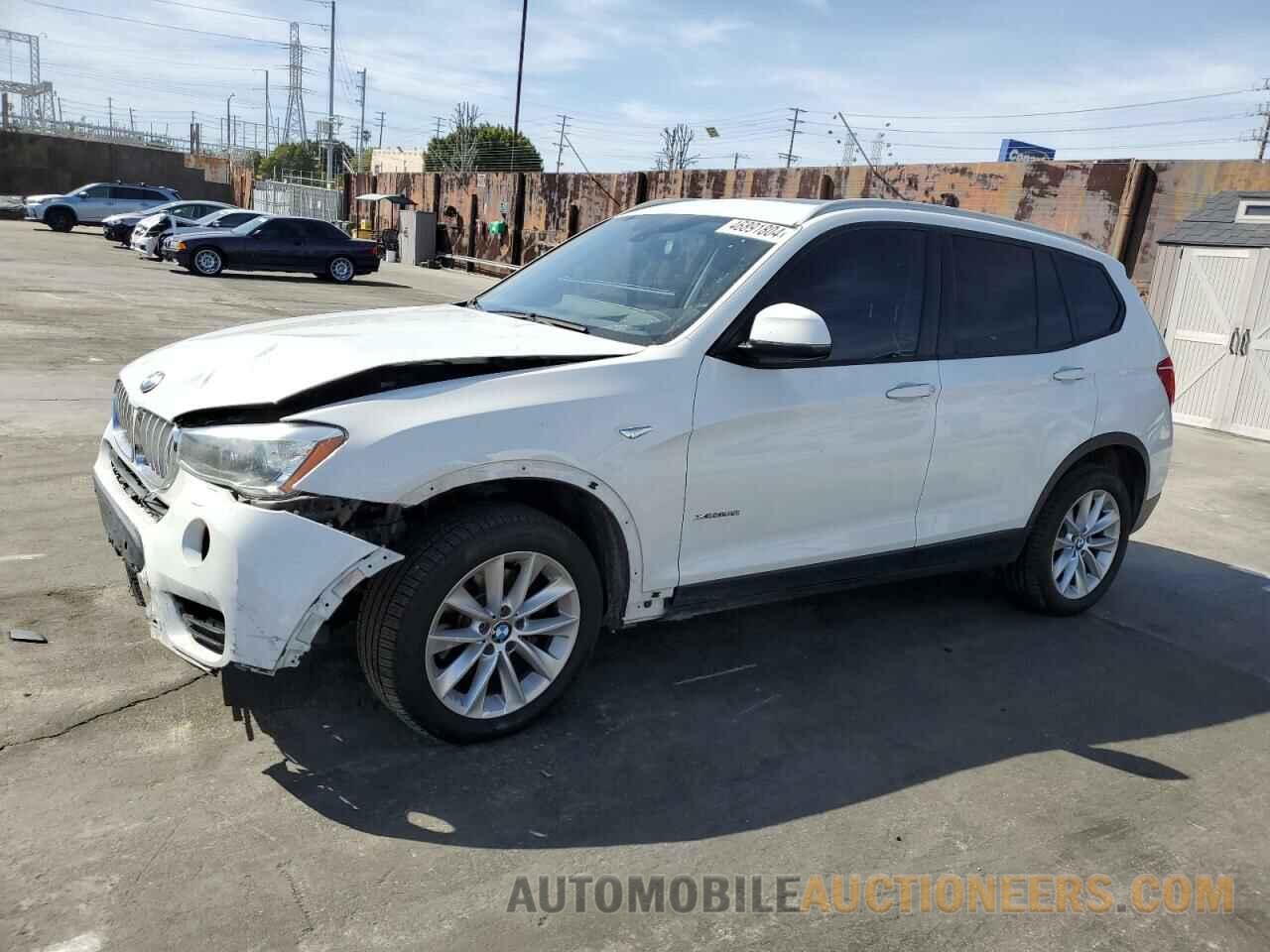 5UXWX9C50G0D84956 BMW X3 2016