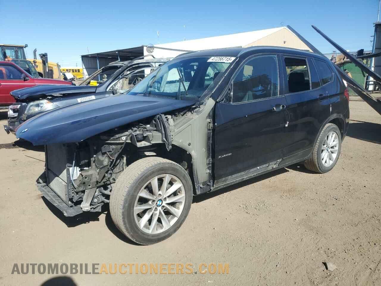 5UXWX9C58F0D57504 BMW X3 2015