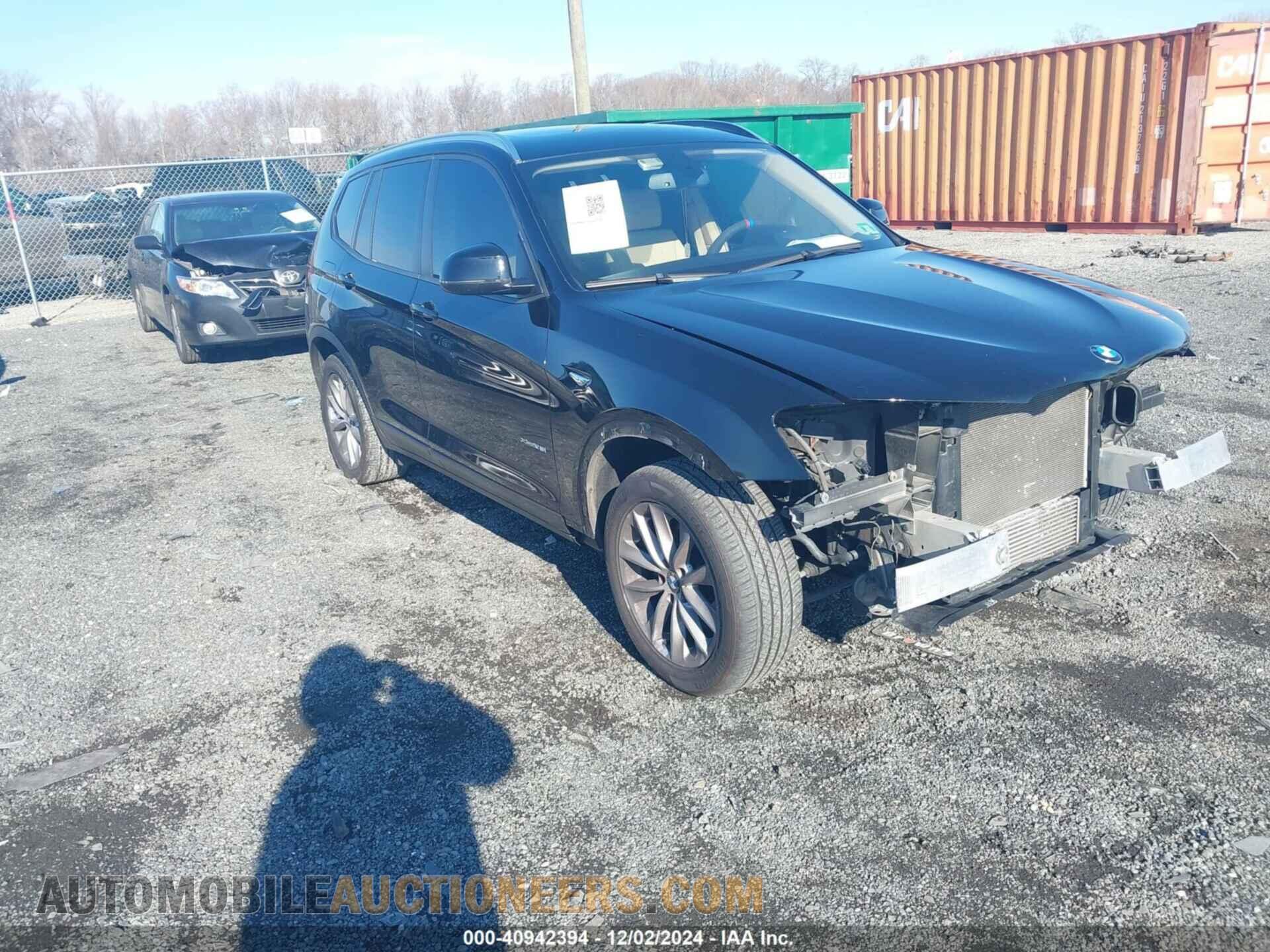 5UXWX9C58G0D71663 BMW X3 2016