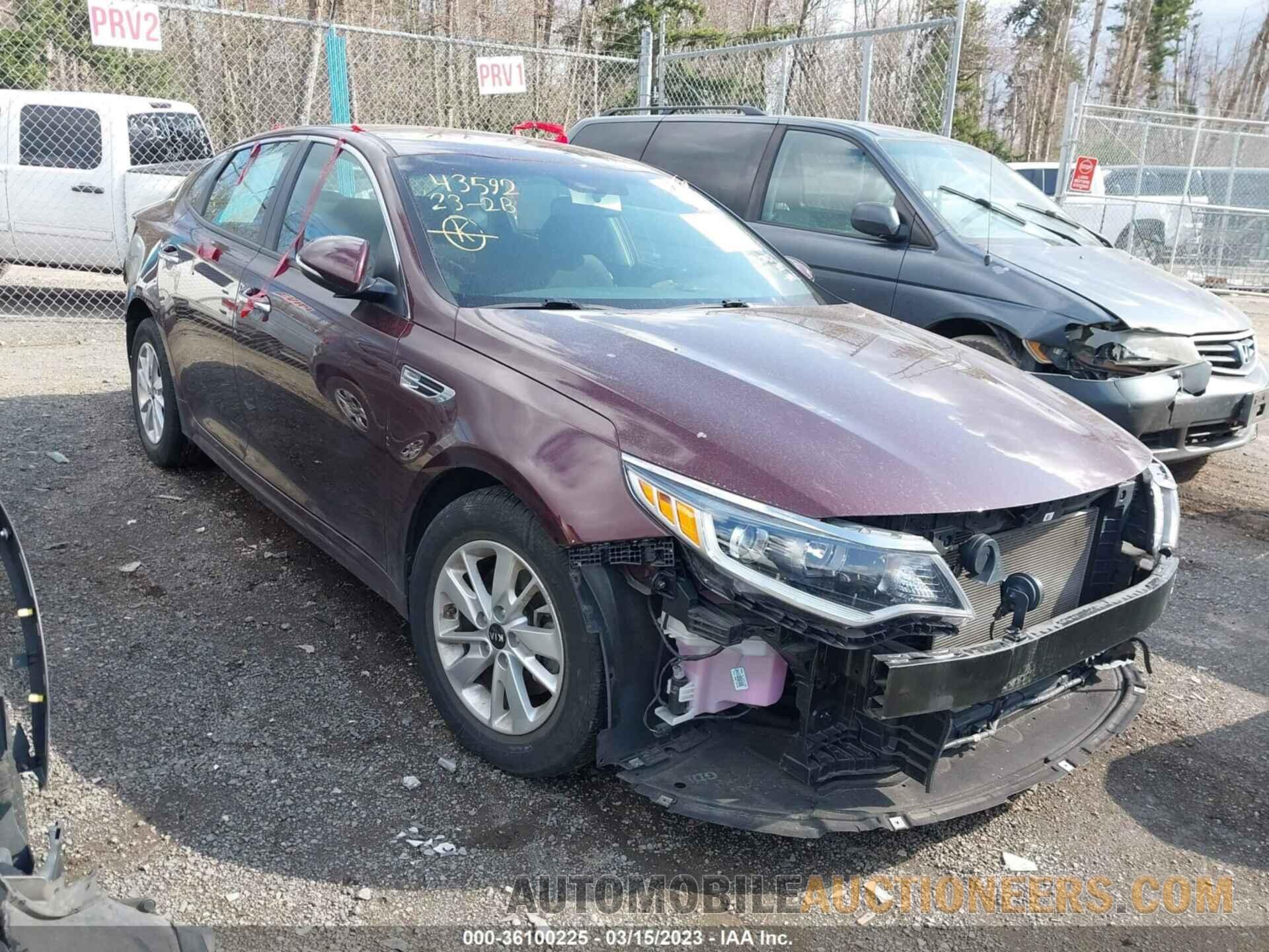 5XXGT4L34JG187472 KIA OPTIMA 2018