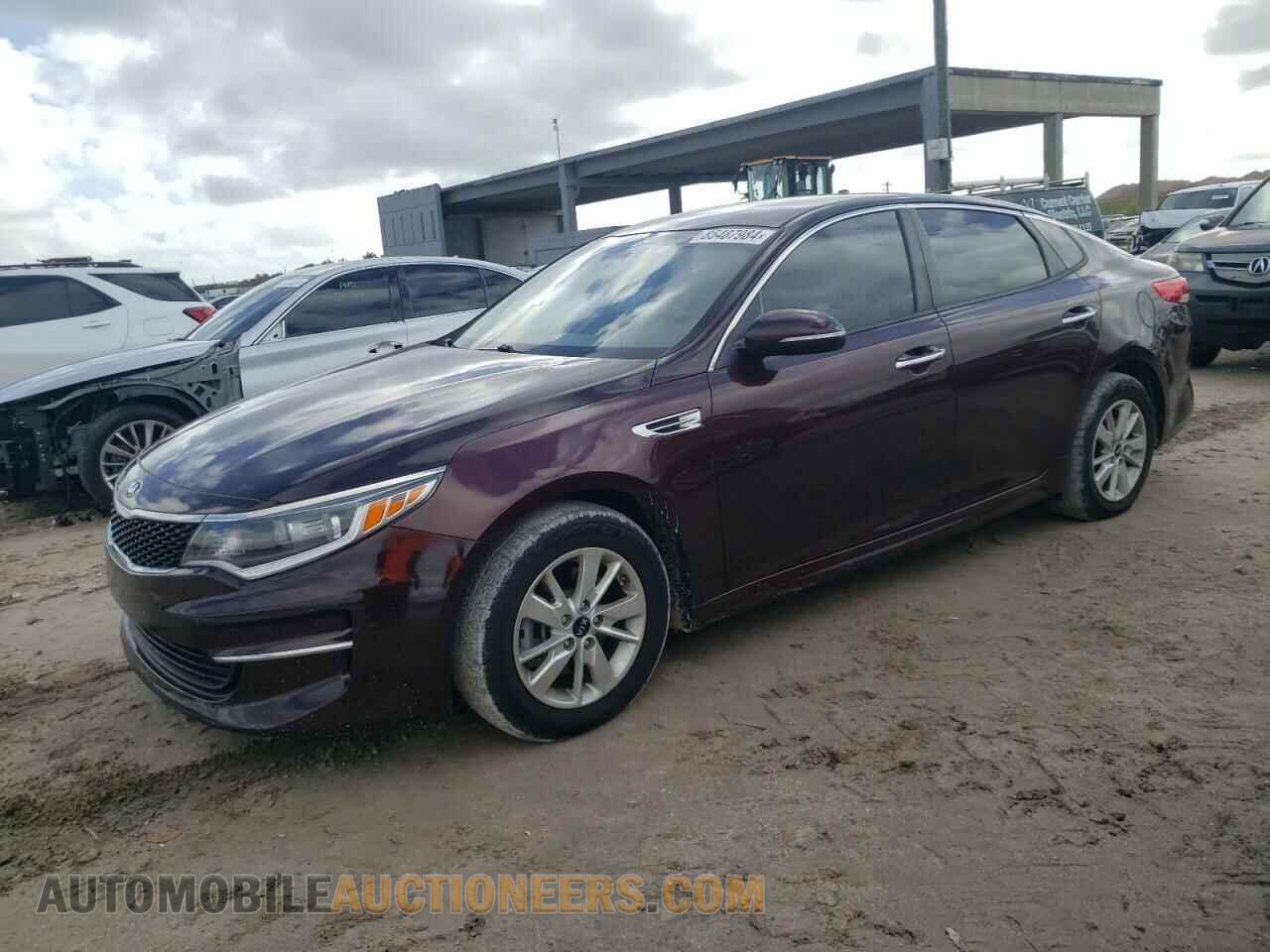 5XXGT4L39GG052917 KIA OPTIMA 2016