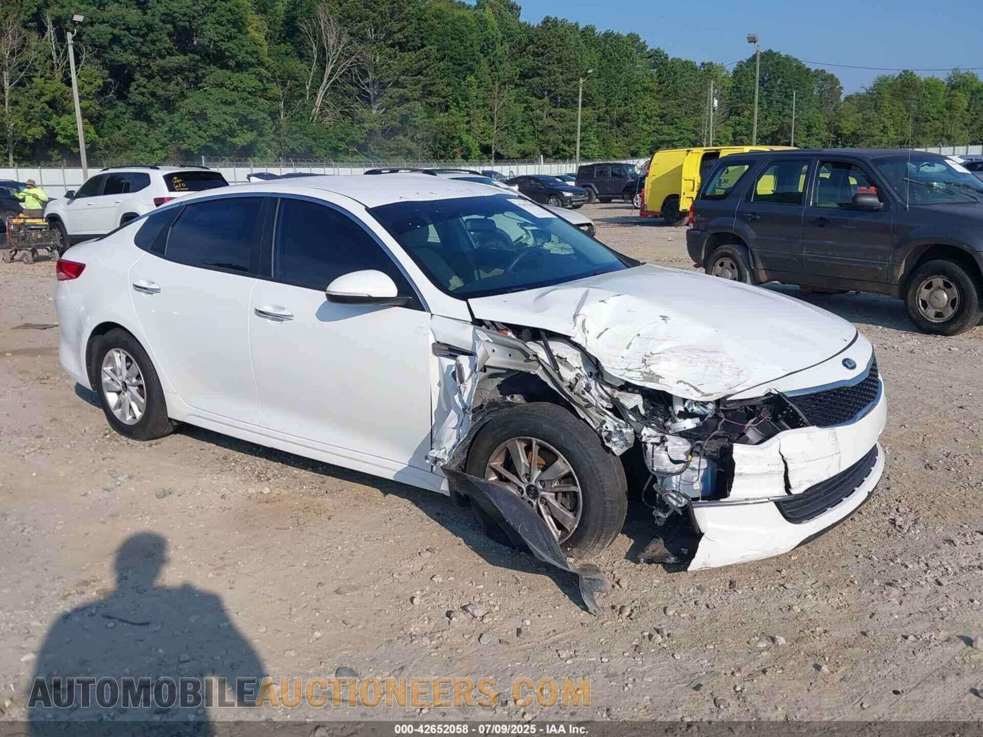 5XXGT4L39GG057616 KIA OPTIMA 2016