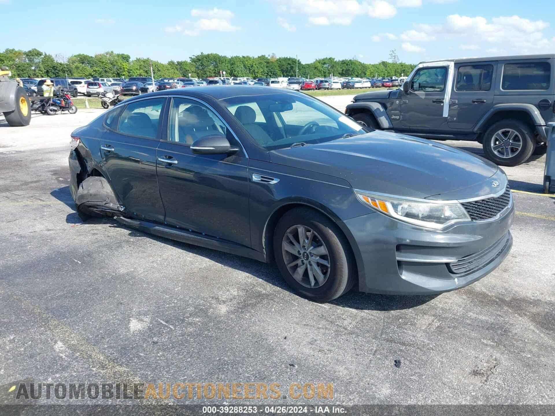 5XXGT4L39GG072665 KIA OPTIMA 2016