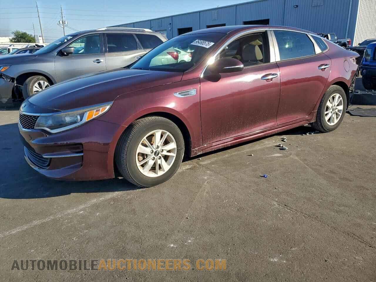 5XXGT4L39GG106555 KIA OPTIMA 2016