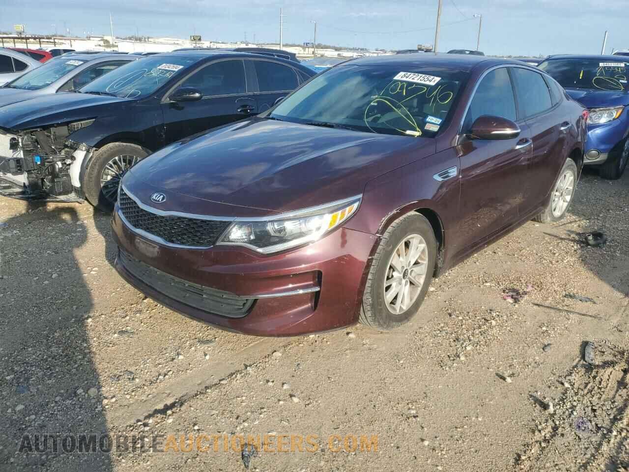 5XXGT4L39GG109746 KIA OPTIMA 2016