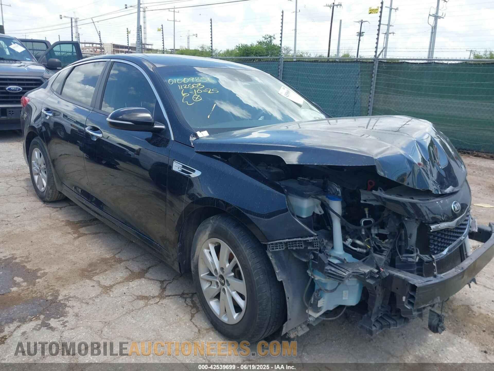 5XXGT4L39GG112503 KIA OPTIMA 2016