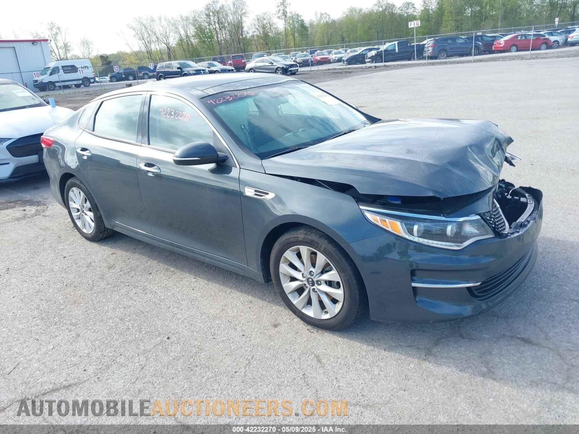 5XXGU4L39GG010289 KIA OPTIMA 2016