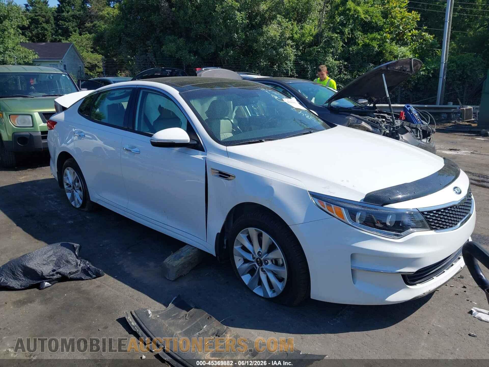 5XXGU4L39GG063848 KIA OPTIMA 2016