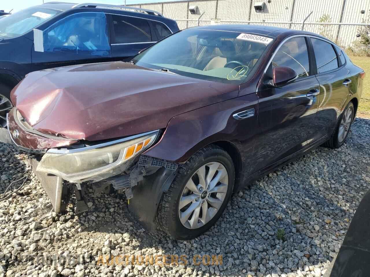 5XXGU4L39GG085431 KIA OPTIMA 2016