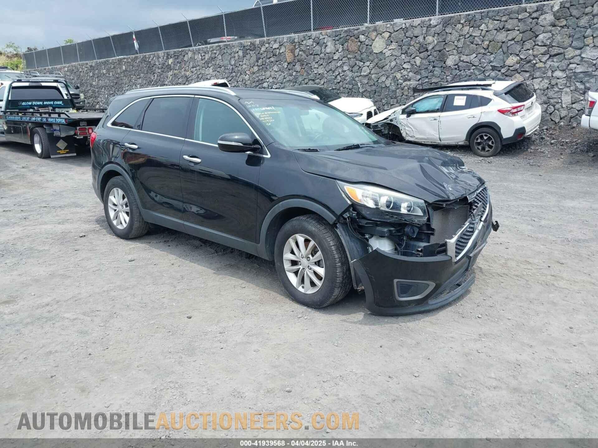 5XYPG4A39GG038566 KIA SORENTO 2016