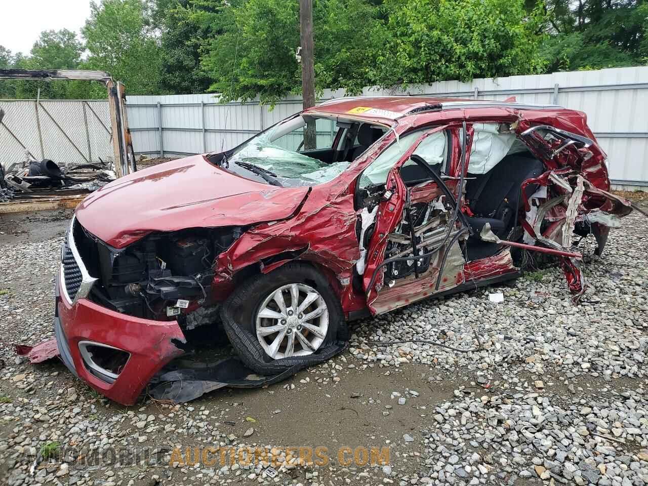 5XYPG4A39GG055528 KIA SORENTO 2016