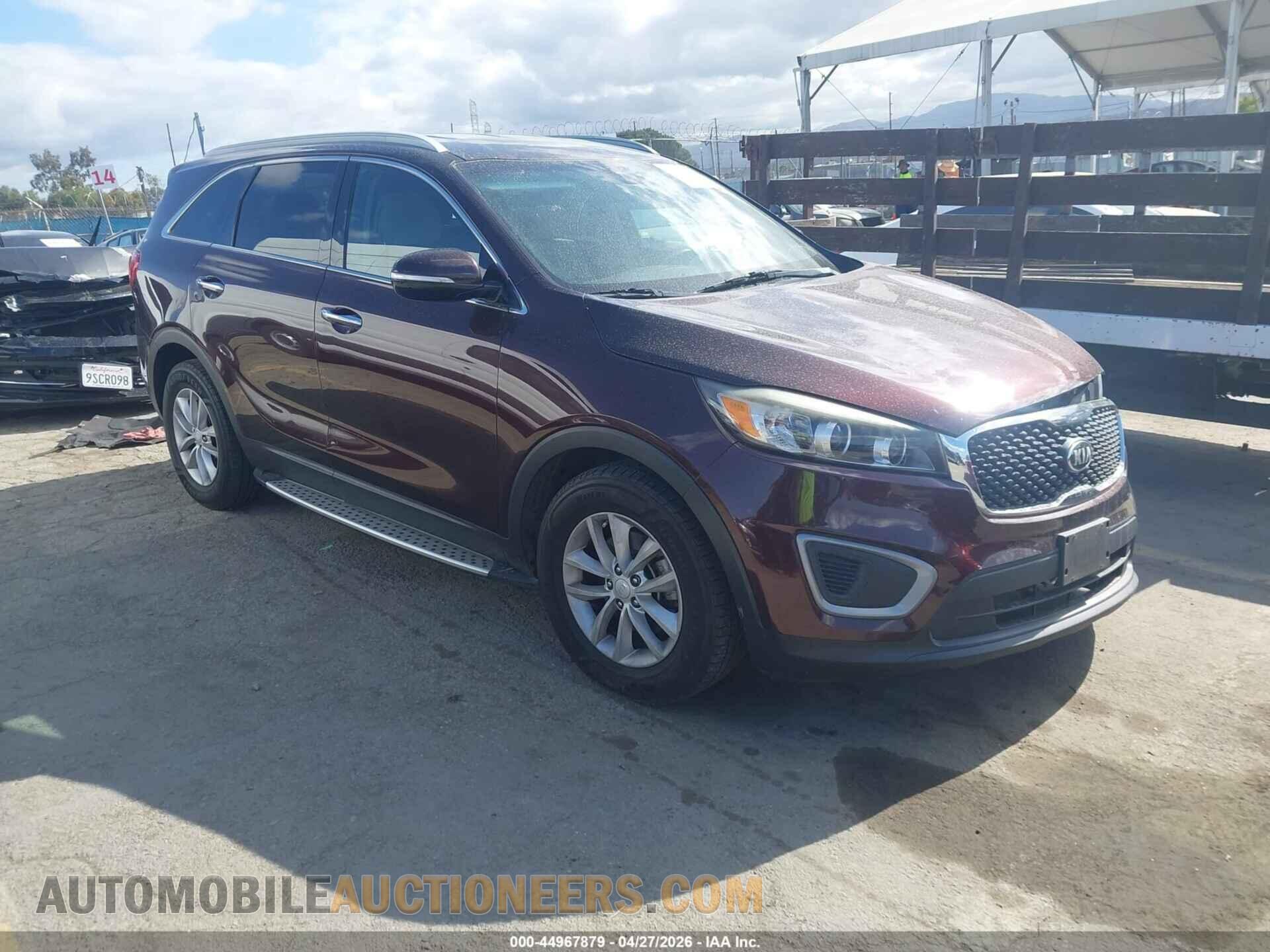 5XYPG4A39GG070336 KIA SORENTO 2016