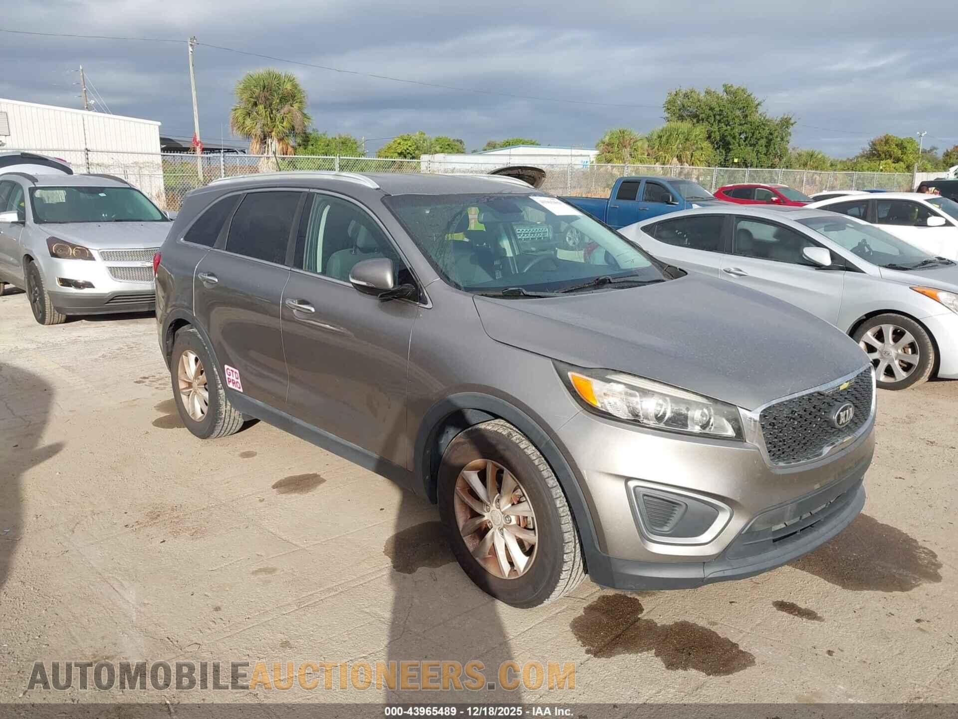 5XYPG4A39GG116859 KIA SORENTO 2016