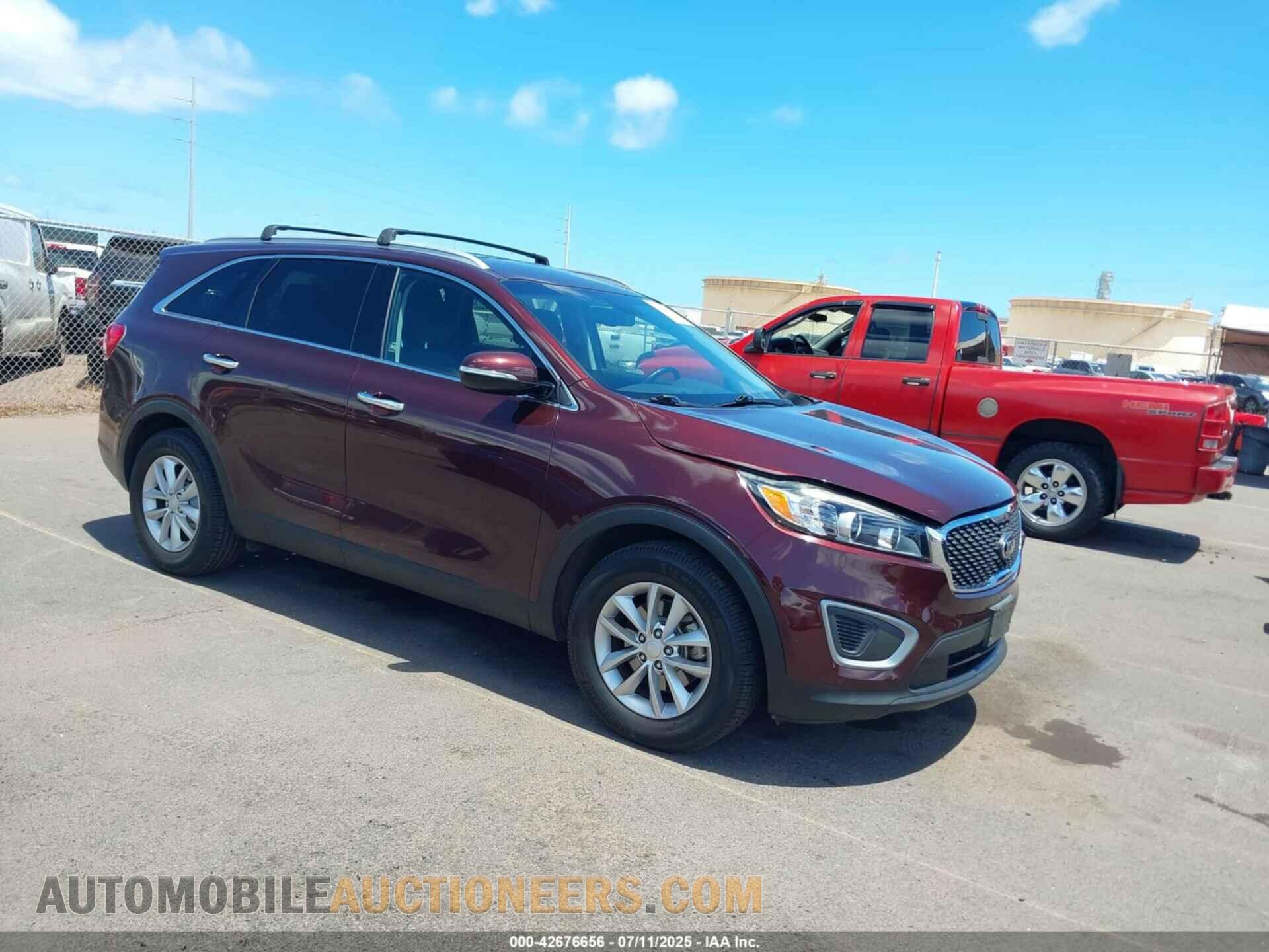 5XYPG4A39GG123780 KIA SORENTO 2016