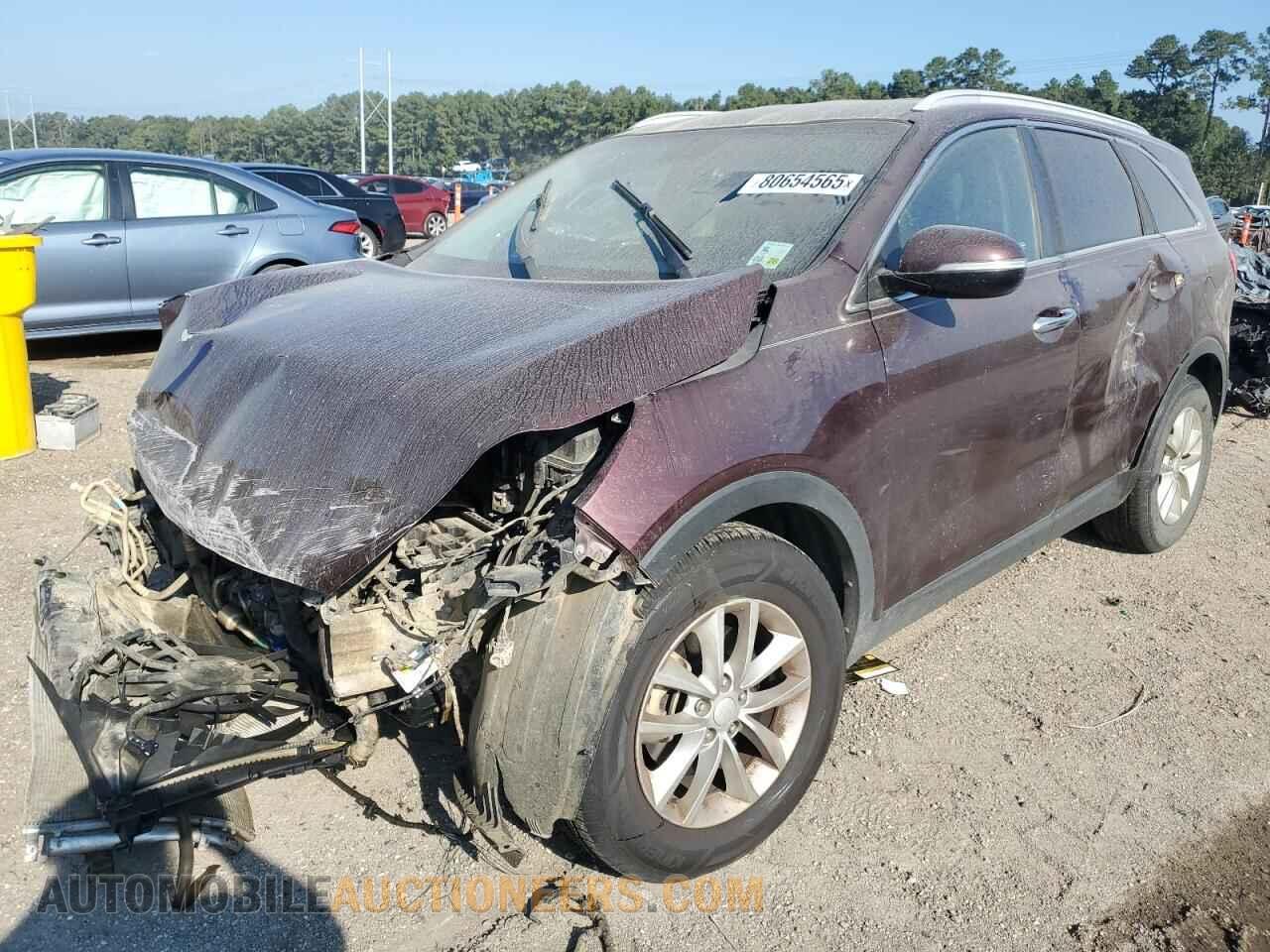 5XYPG4A39GG123911 KIA SORENTO 2016