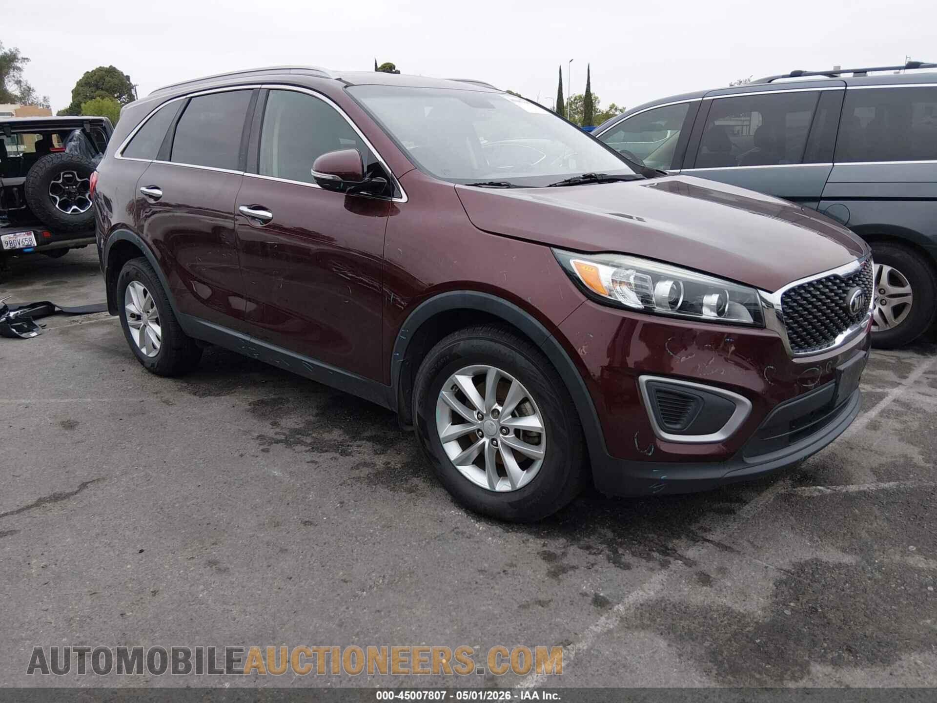 5XYPG4A39GG134858 KIA SORENTO 2016