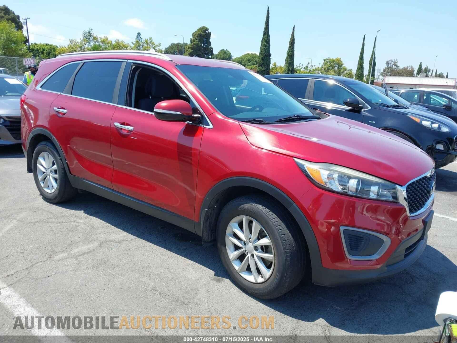 5XYPG4A39GG143740 KIA SORENTO 2016